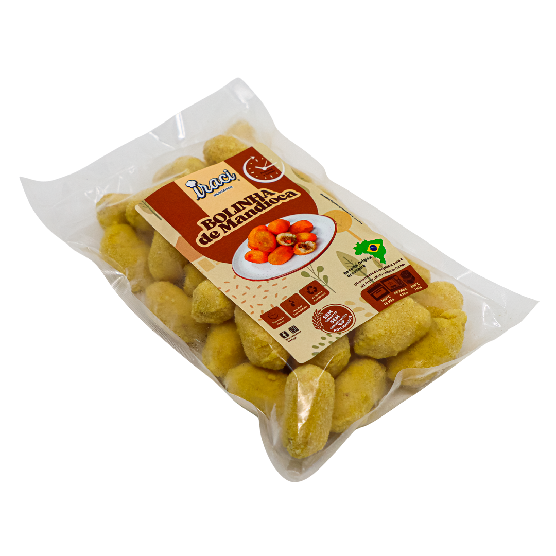 Mini Bolinho de Mandioca 20gr Saco 2kg