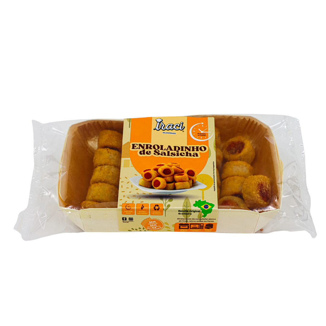 Mini Enroladinho de Salsicha 20g - 25UN X 15CV - CAIXA