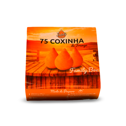 Mini Coxinha de Frango 20gr  4CV x 75UN - CAIXA
