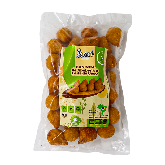 Mini Coxinha de Abórora e Leite de Côco 20gr saco 2kg