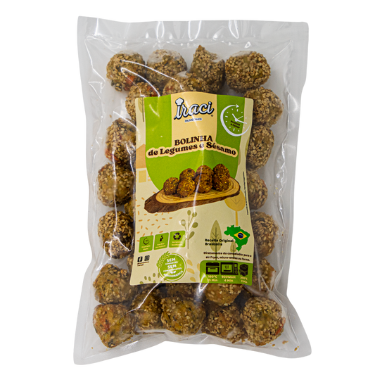 Mini Bolinha de Legumes e Sésamo 20gr saco 2kg