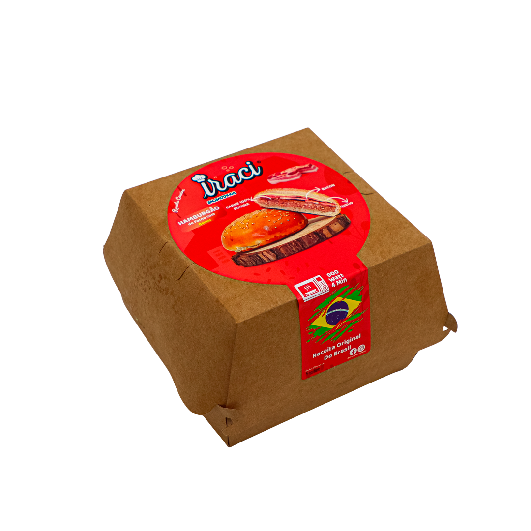 Hamburgão de Forno com Bacon CX -12UN