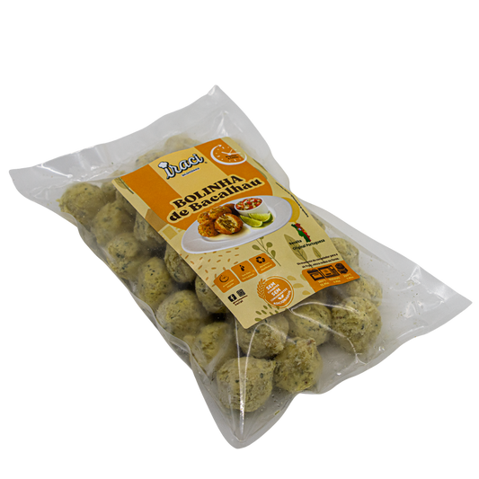 Mini Bolinha de Bacalhau 20gr Saco 2kg