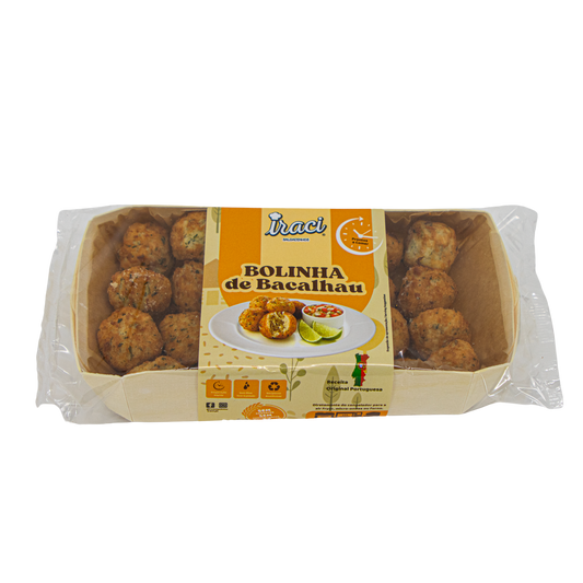 Mini Bolinha de Bacalhau 20g - 25UN X 15CV - CAIXA