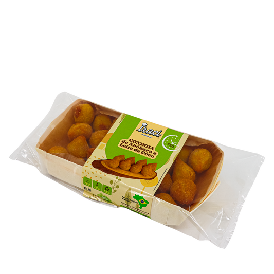 Mini Coxinha de Abóbora e Leite de Côco 20g - 25UN X 15CV - CAIXA