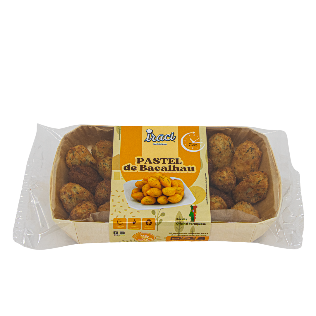 Mini Pastel de Bacalhau 20g - 25UN X 15CV - CAIXA